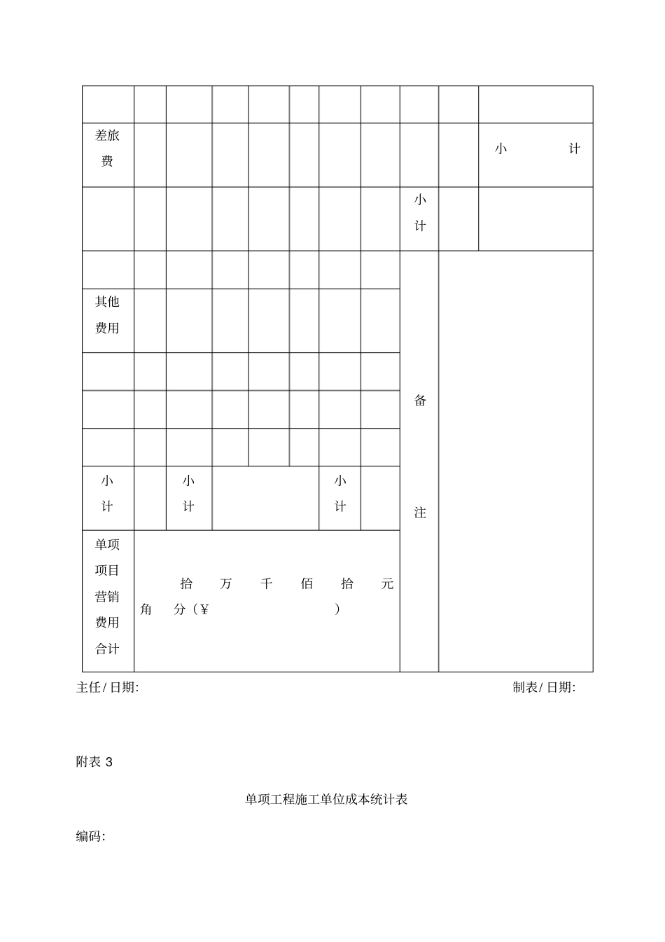 建筑工程项目表格大全_第3页