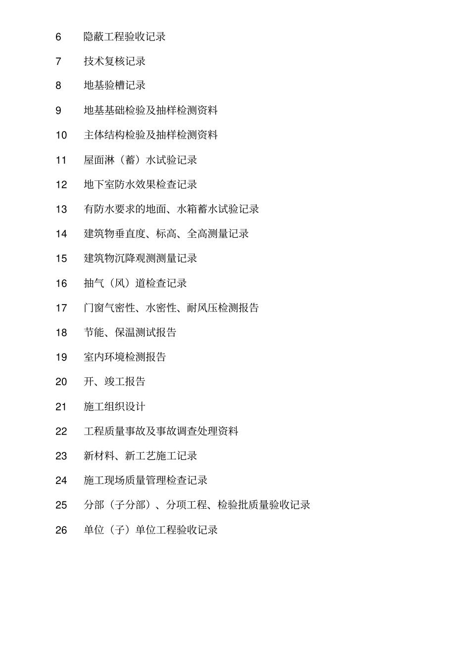 建筑施工员资料员各类资料表格竖表_第2页