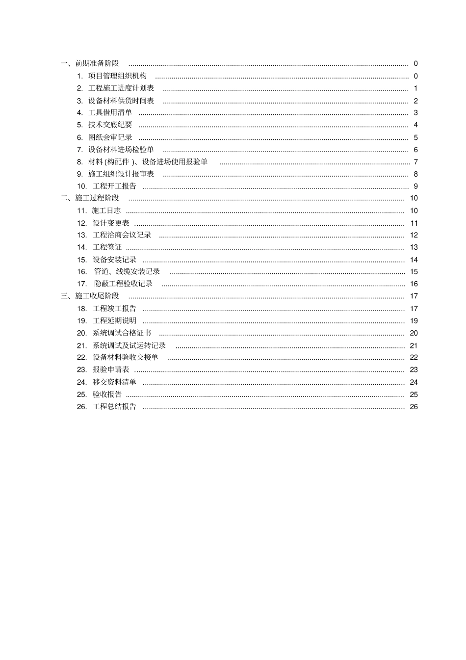 建筑智能化工程全套标准_第1页