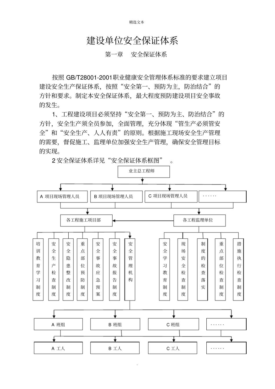 建设单位安全生产管理体系_第1页