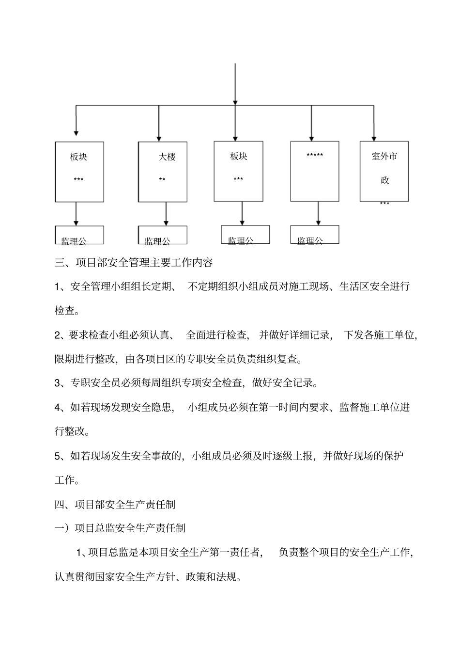 建设单位项目部工程安全管理制度_第3页