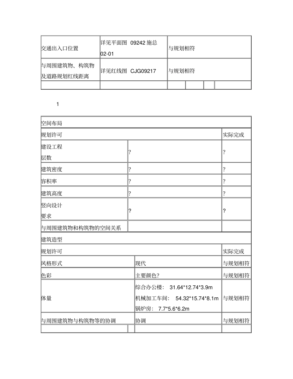 建设工程竣工规划认可书_第3页