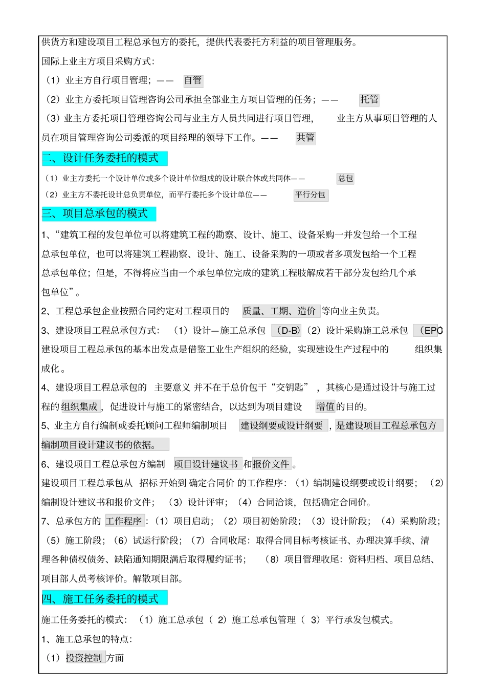 建设工程项目采购模式p_第2页