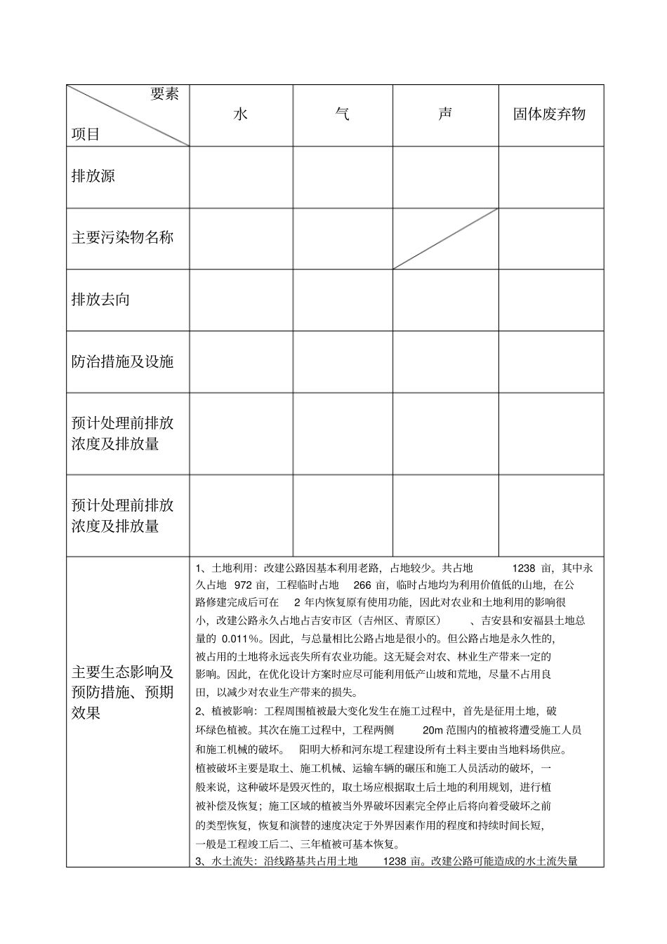 建设项目审批备案表-书_第3页