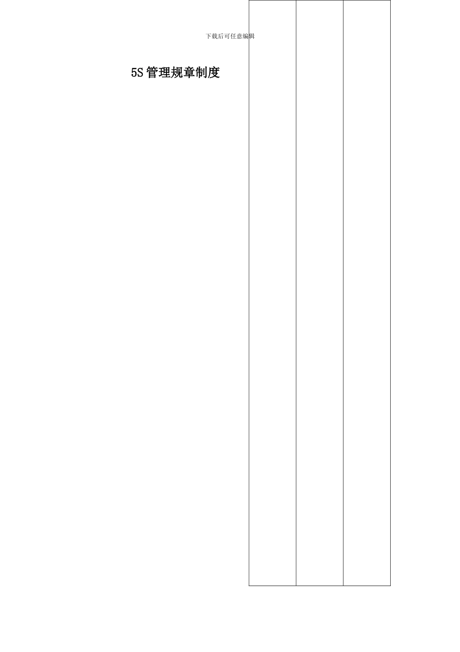 5S管理规章制度_第3页