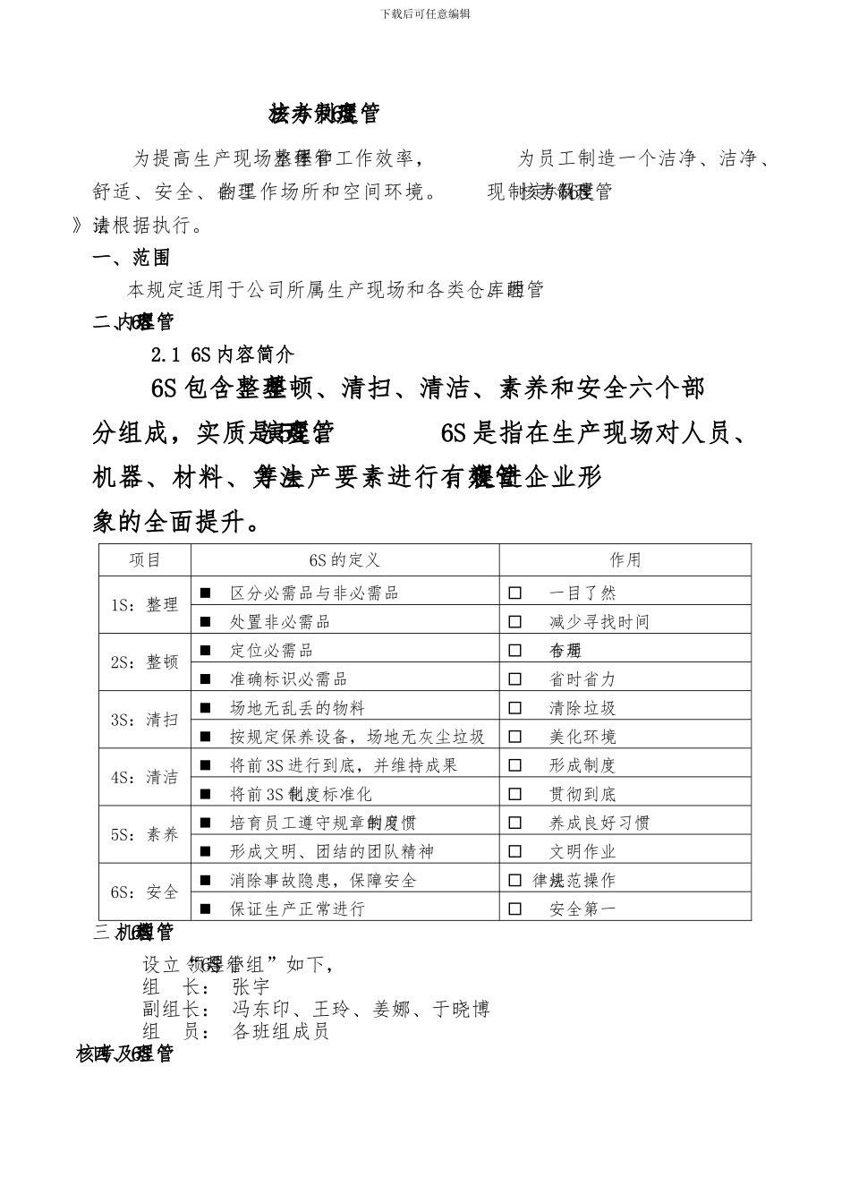6S管理及考核办法_第2页