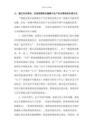 7反思我国生产安全事故处理方式