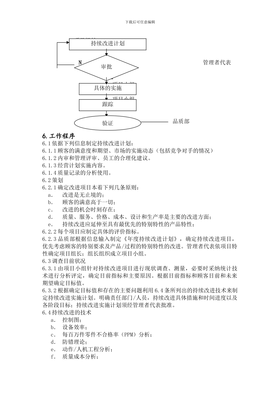 8.0-05P持续改进控制程序_第2页