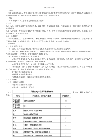 80.劳工道德风险识别及评估程序