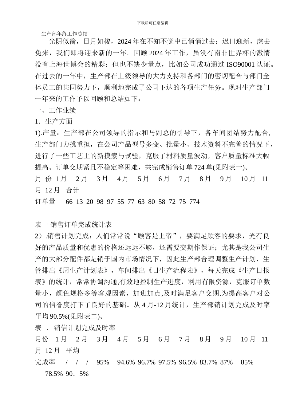 90-生产部年终总结_第1页