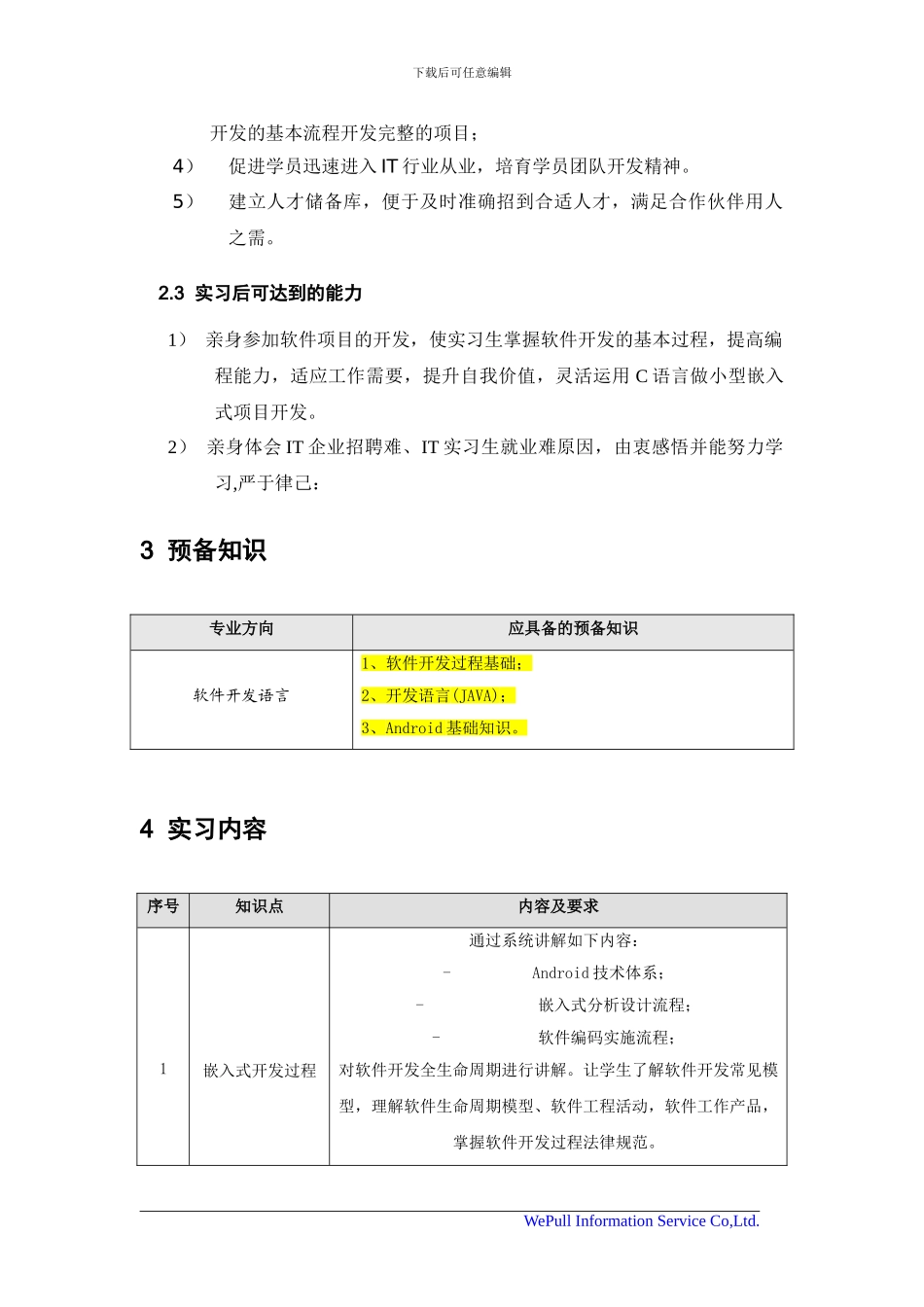 Android项目开发实习方案_第3页