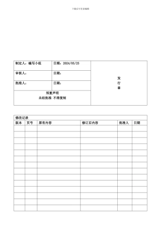 B-DM-Q-COP-006机器设备管理控制程序