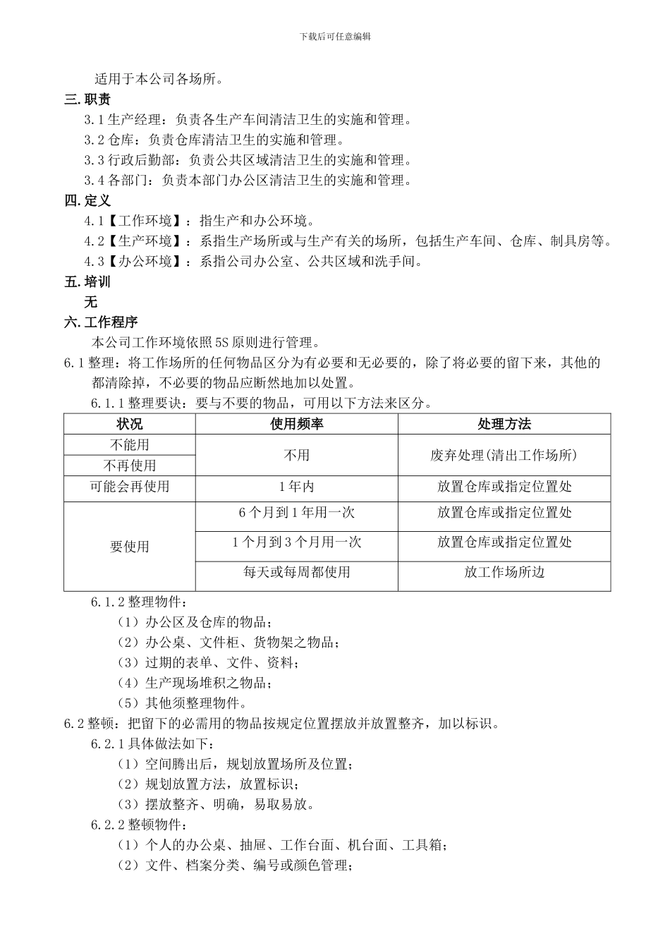 B-DM-Q-COP-007工作环境卫生管理程序_第2页