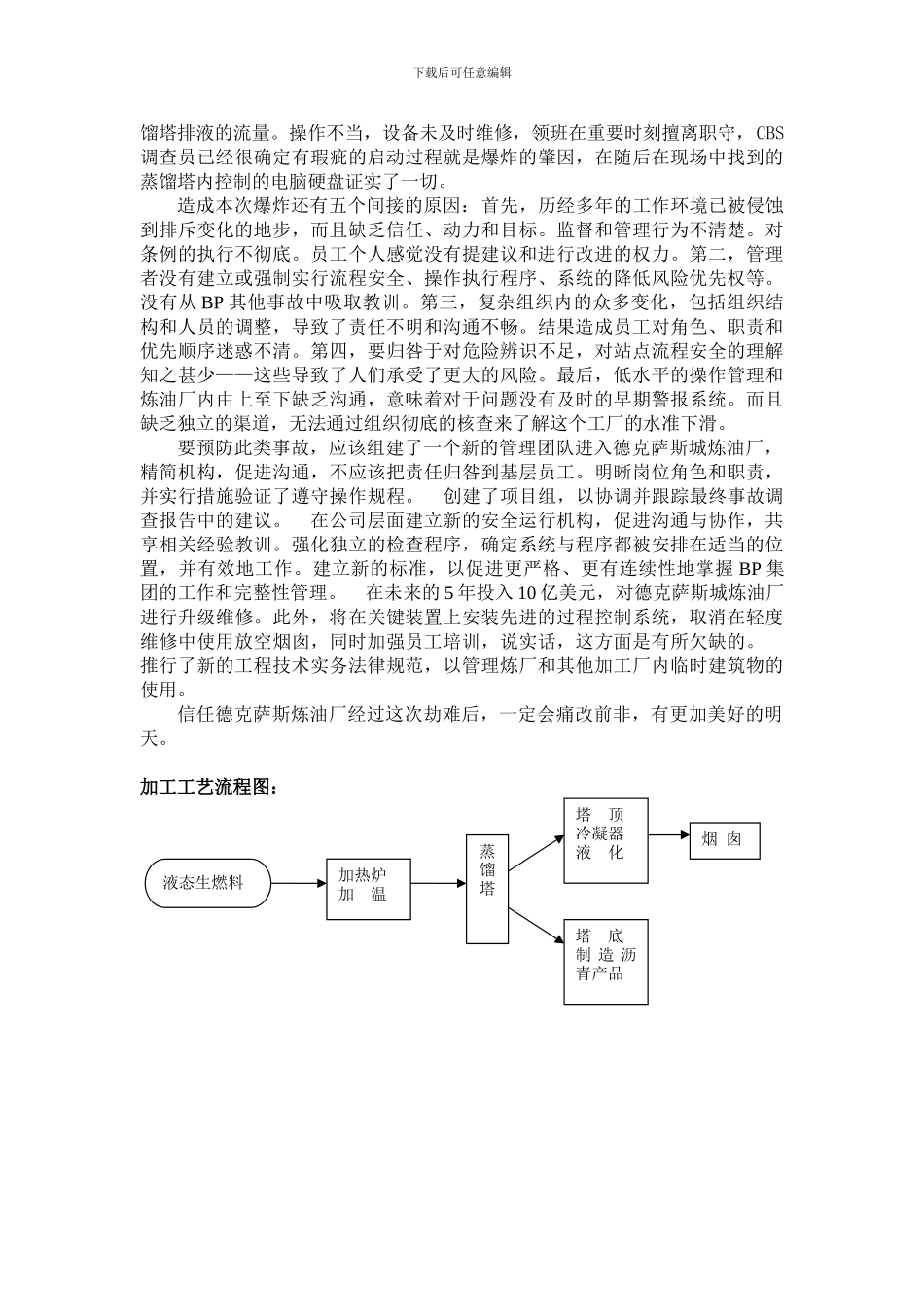 BP德克萨斯炼油厂爆炸事故案例分析_第2页