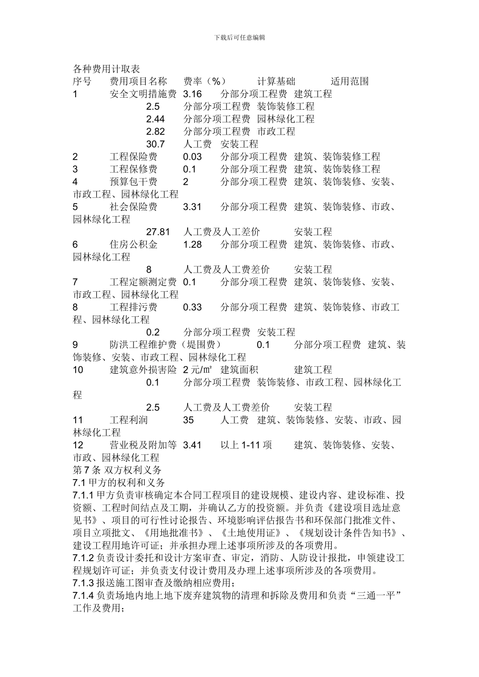 BT项目合同范本_第3页