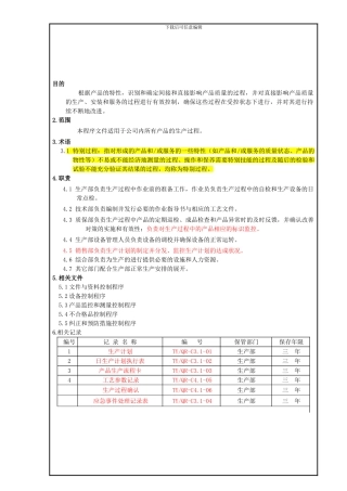 C3.1生产过程控制程序