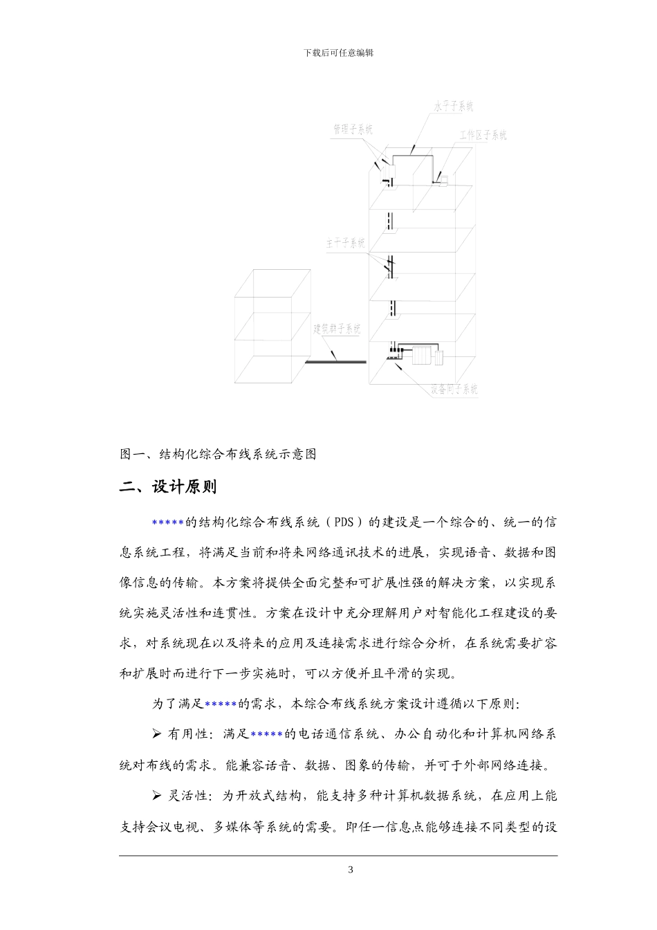 cat6布线方案模板_第3页