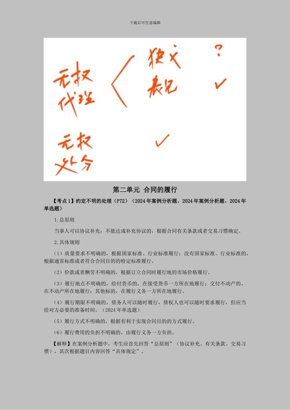 CPA《经济法》考点解读第04章-合同法律制度02_第3页