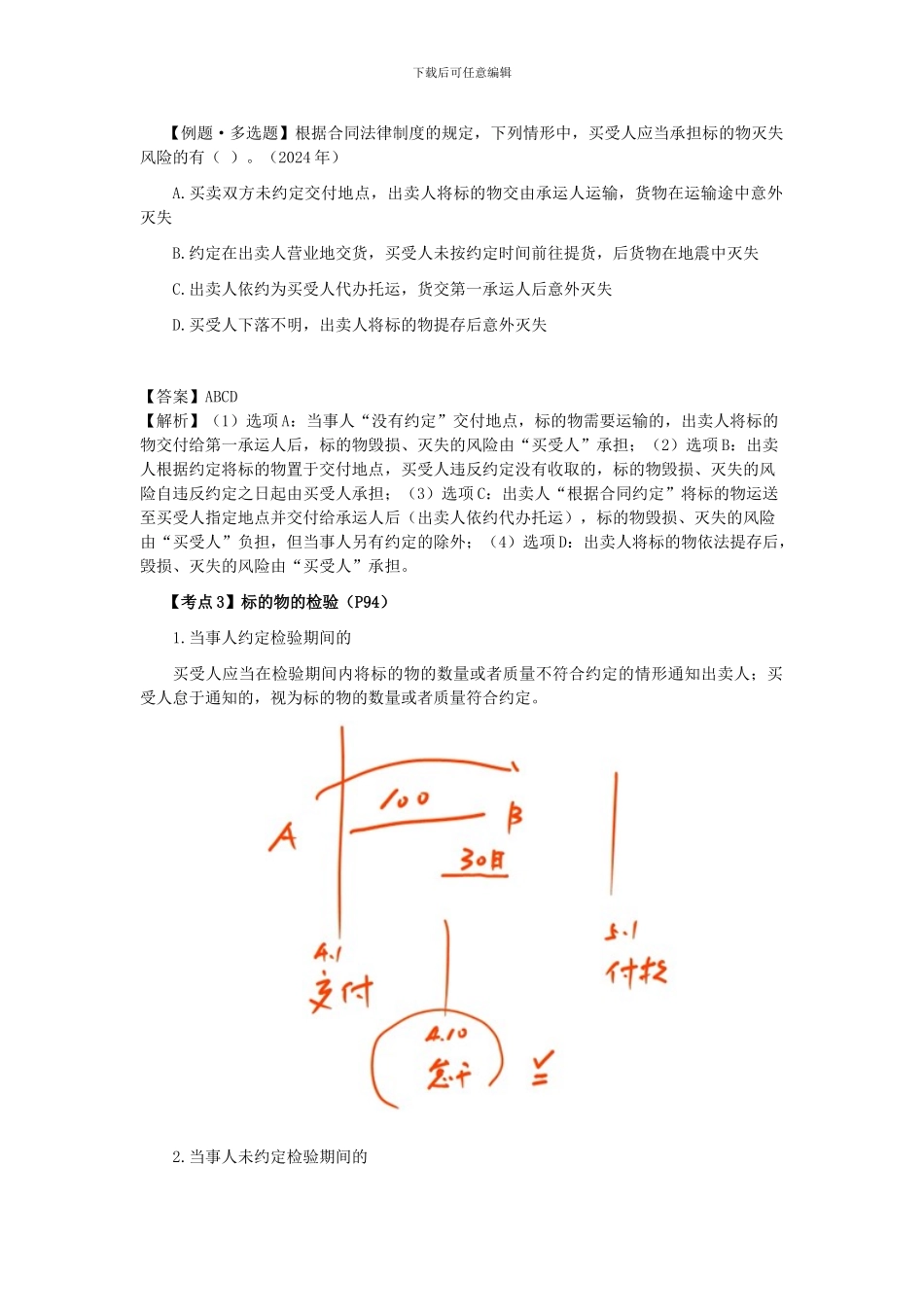 CPA《经济法》考点解读第04章-合同法律制度09_第2页