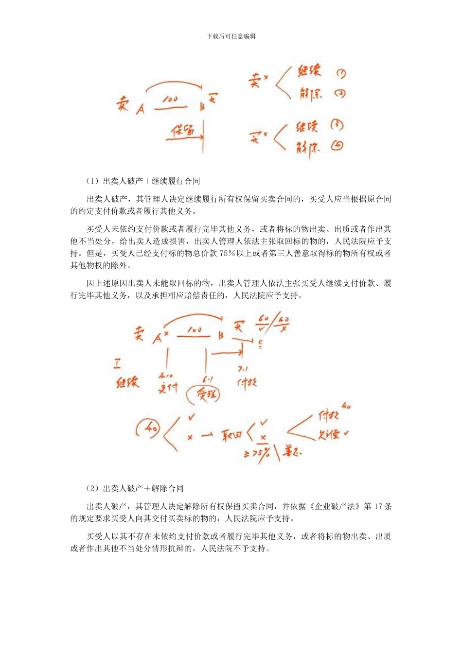 CPA《经济法》考点解读第08章-企业破产法律制度07_第2页