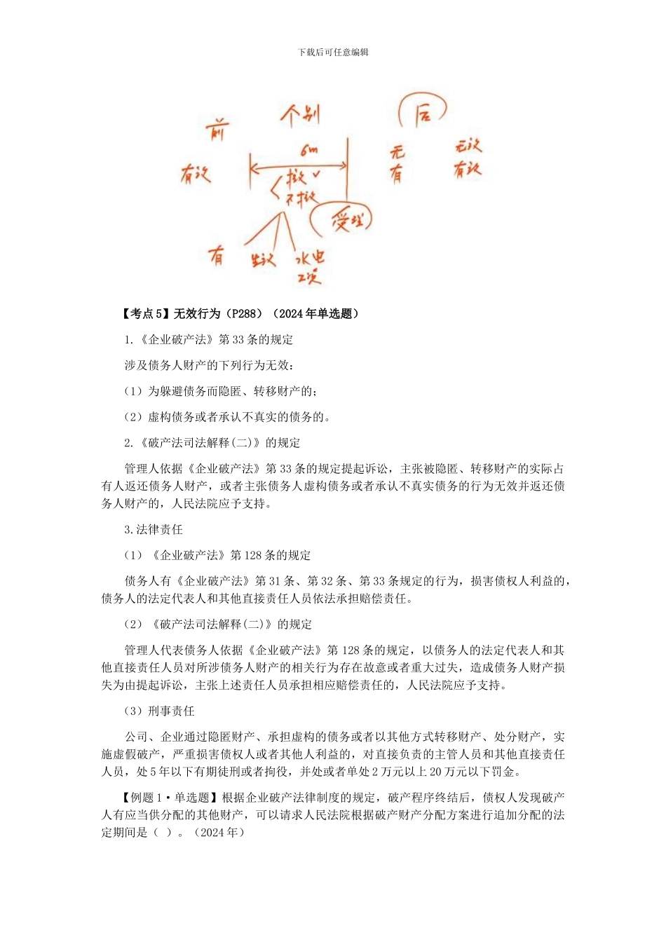 CPA《经济法》考点解读第08章-企业破产法律制度06_第3页