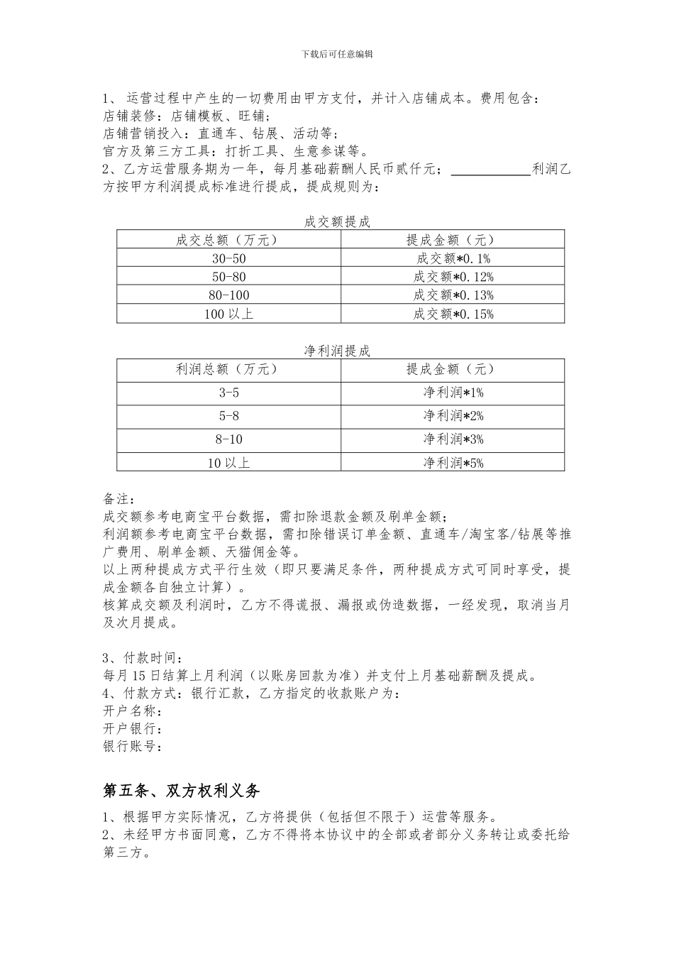 C店代运营合作协议_第2页