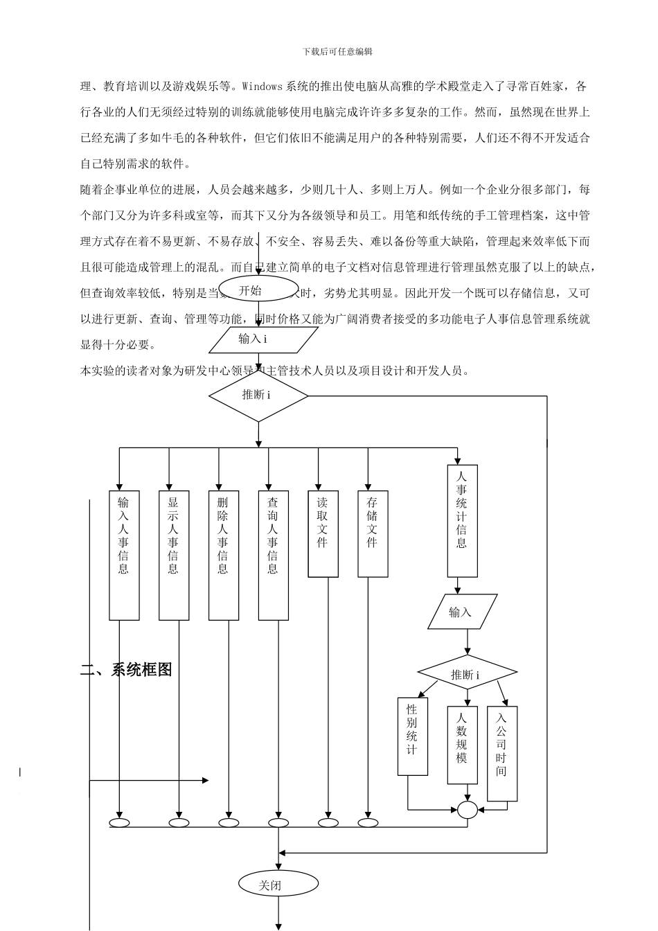 c语言程序设计-人事档案管理系统_第3页