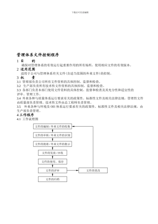 DC2-01001--管理体系文件控制程序