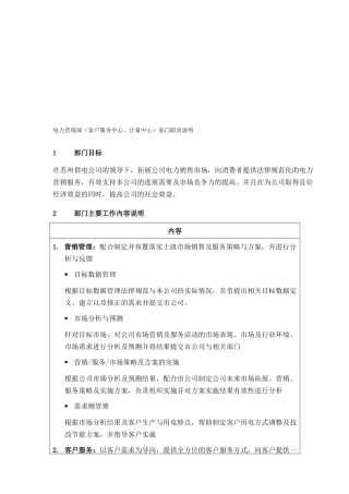 DE-职责描述-电力营销部-常熟