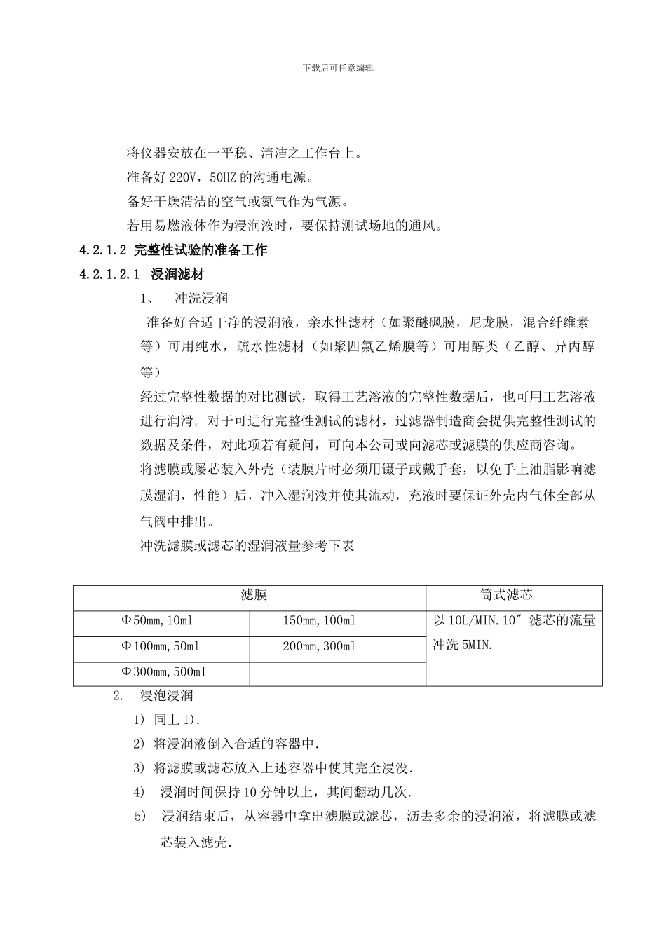 FILGUARD--311全自动过滤器完整性测试仪标准操作程序_第2页