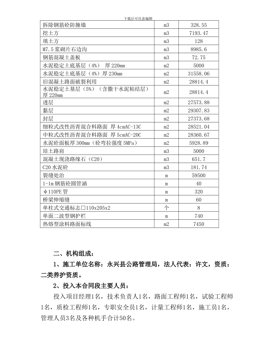 G国道路面改造工程施工施工总结DOC_第2页