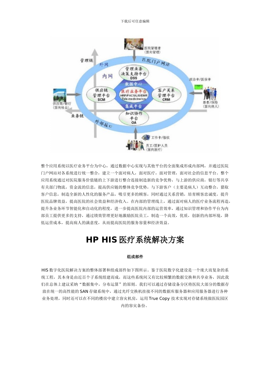 HP-HIS医疗系统解决方案_第2页