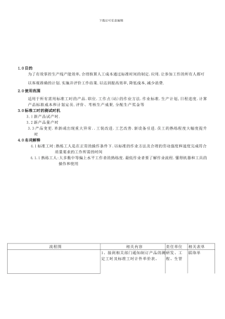 IE标准工时控制程序