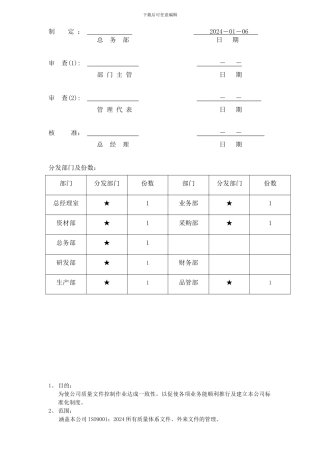 ISO-P423-01文件控制程序
