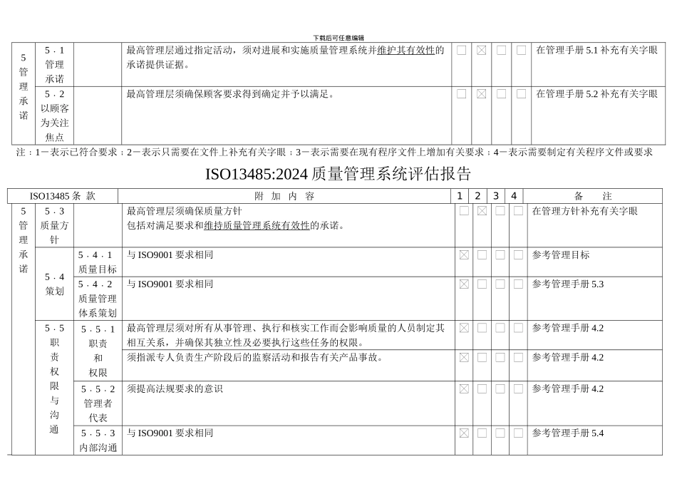 ISO13485差距分析报告_第2页