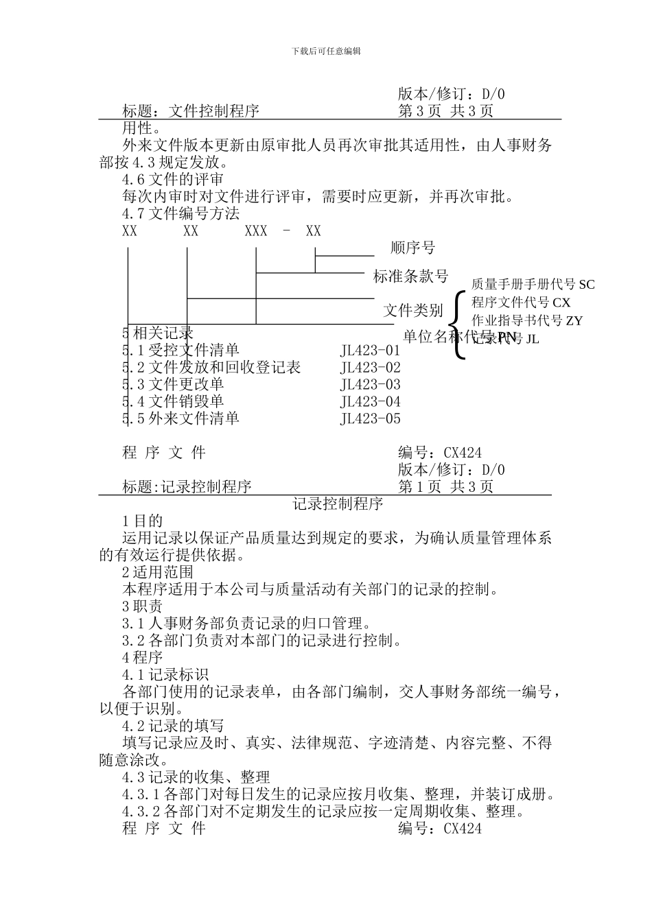 MIGIAOKES米基奥克斯程序文件_第3页