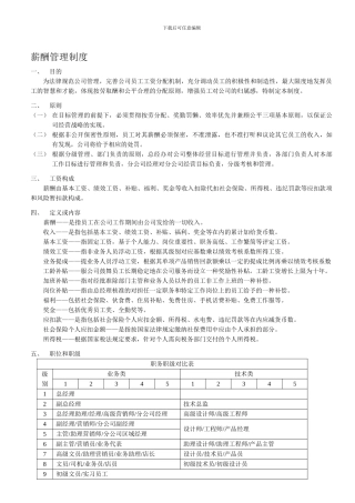 mmgz-薪酬、管理制度