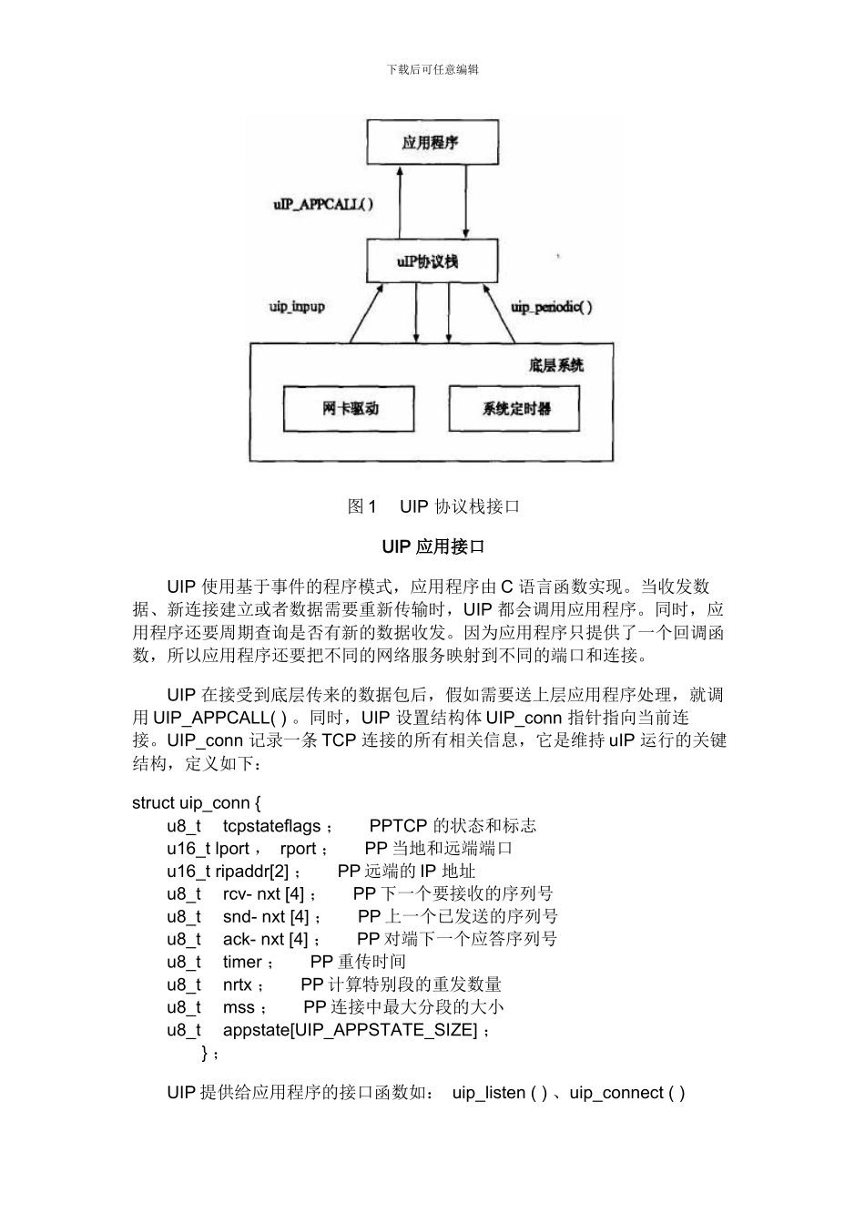 MSP430上实现tcpip协议栈_第3页