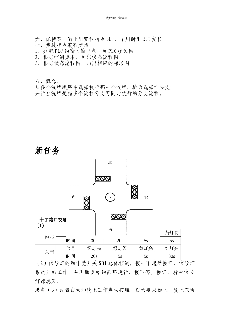 PLC并行性流程控制程序教案_第2页