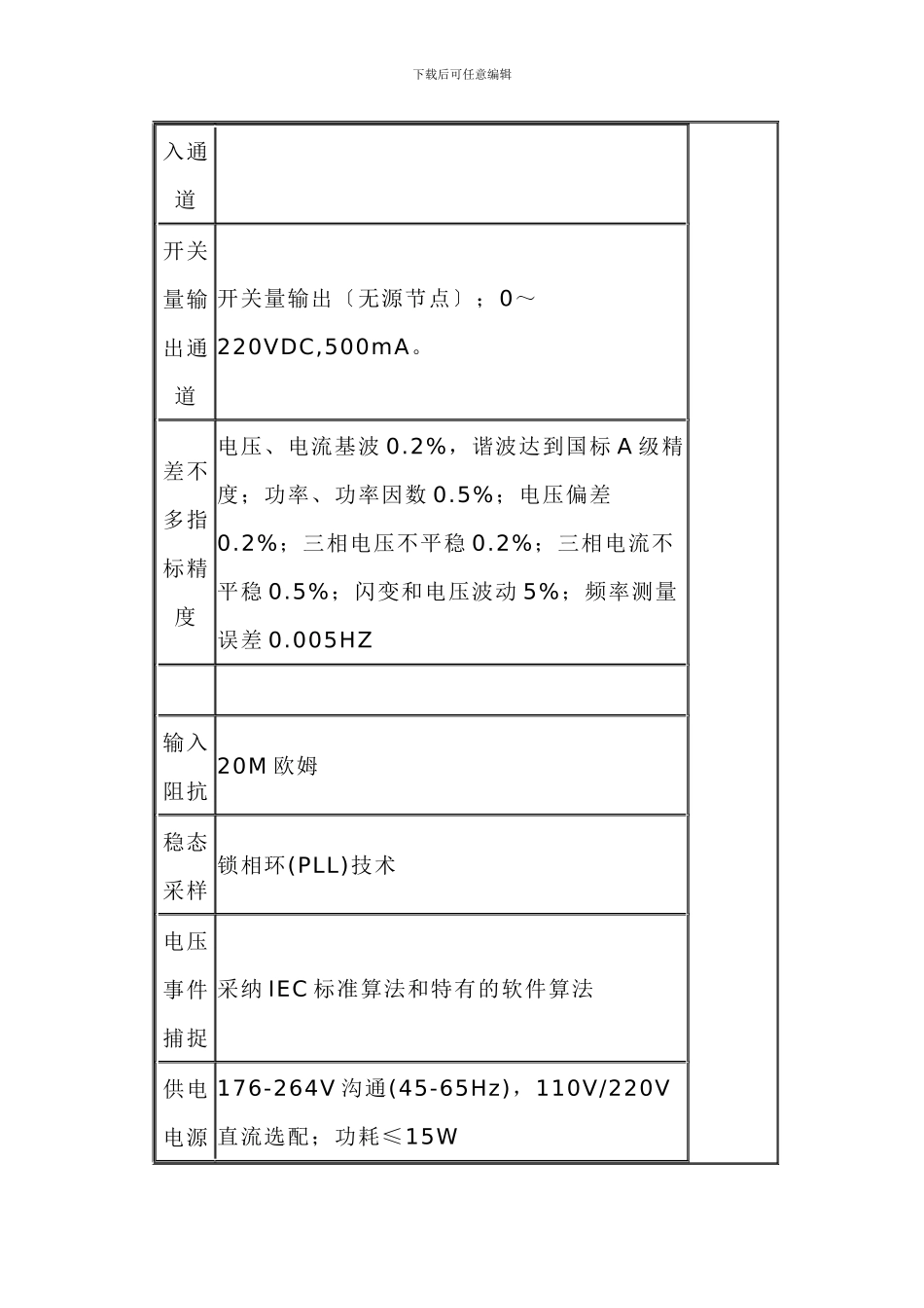 PQS782A型电能质量在线监测装置_第3页