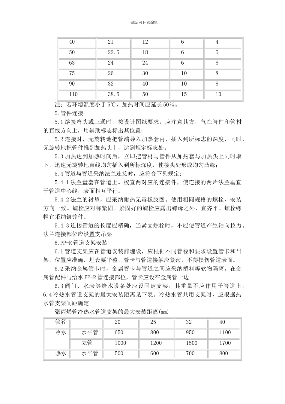 PPR管道施工方案_第3页