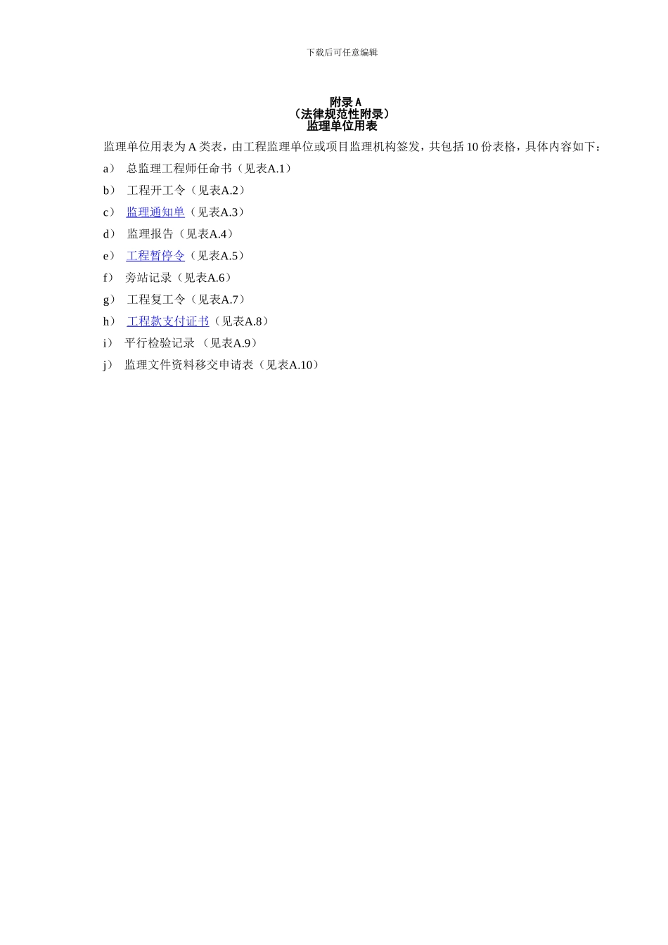 QSY06522-2024-炼油化工建设工程监理规范表格_第1页