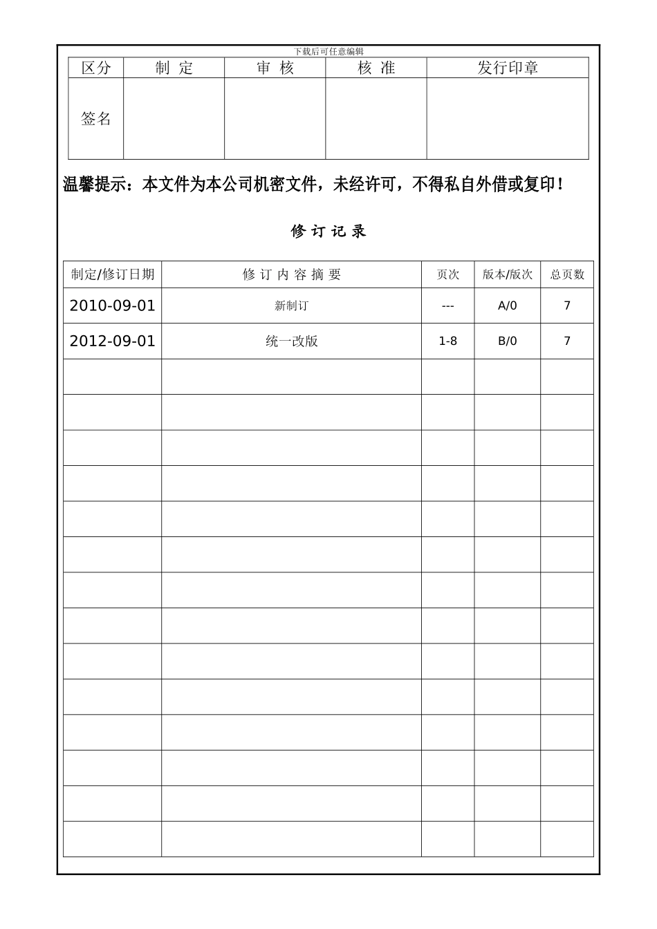 RC-02-001文件与资料控制程序_第2页