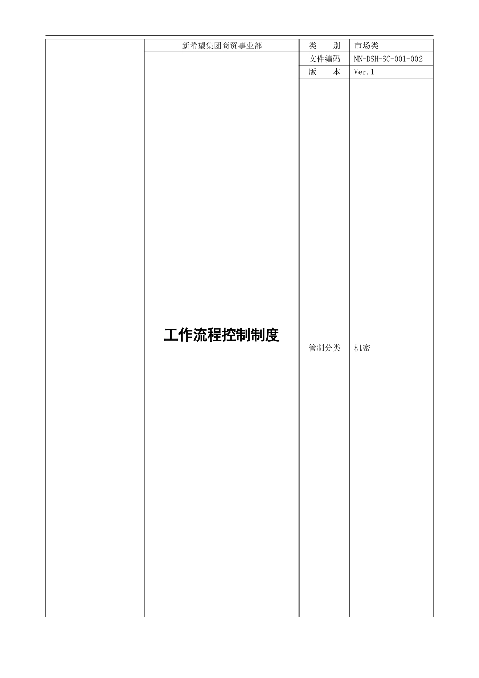 sc001-002市场招商部工作流程控制制度_第1页