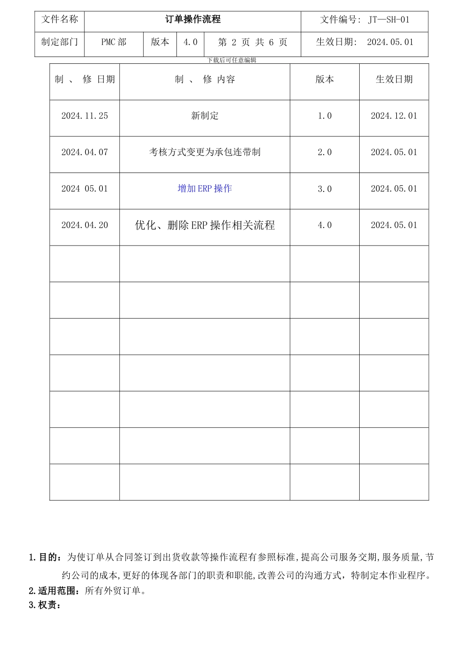 SH订单操作流程规范422_第2页