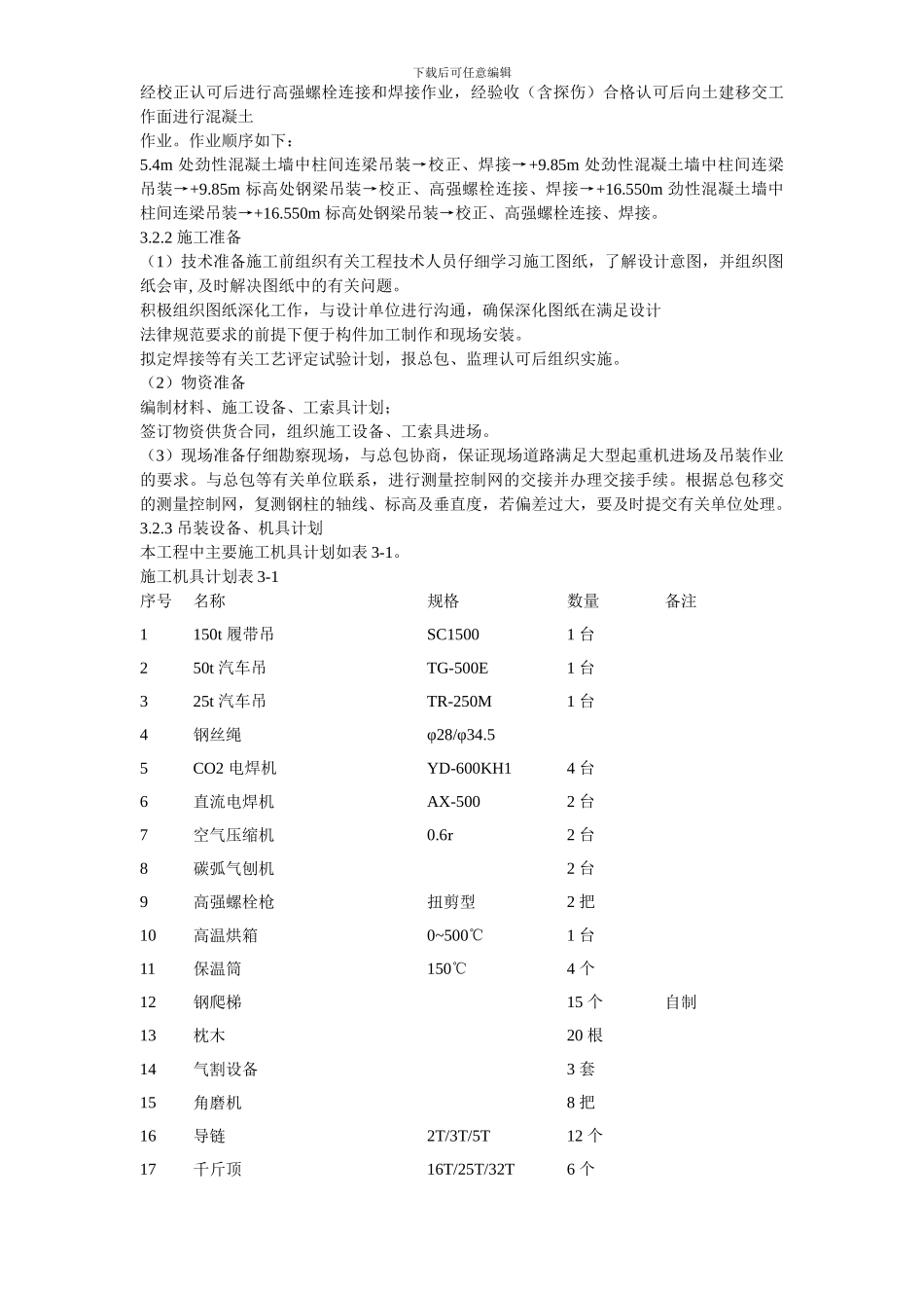 UT斯达康研发生产中心圆厅钢结构施工方案_第3页
