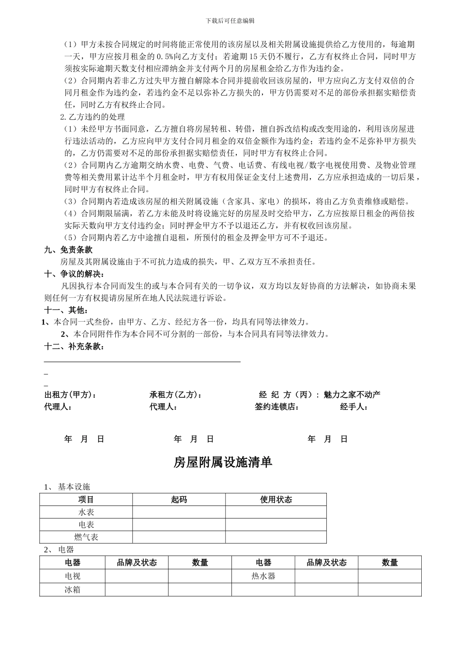 WHWY7.5.1-J01-01-F4房屋租赁合同_第3页