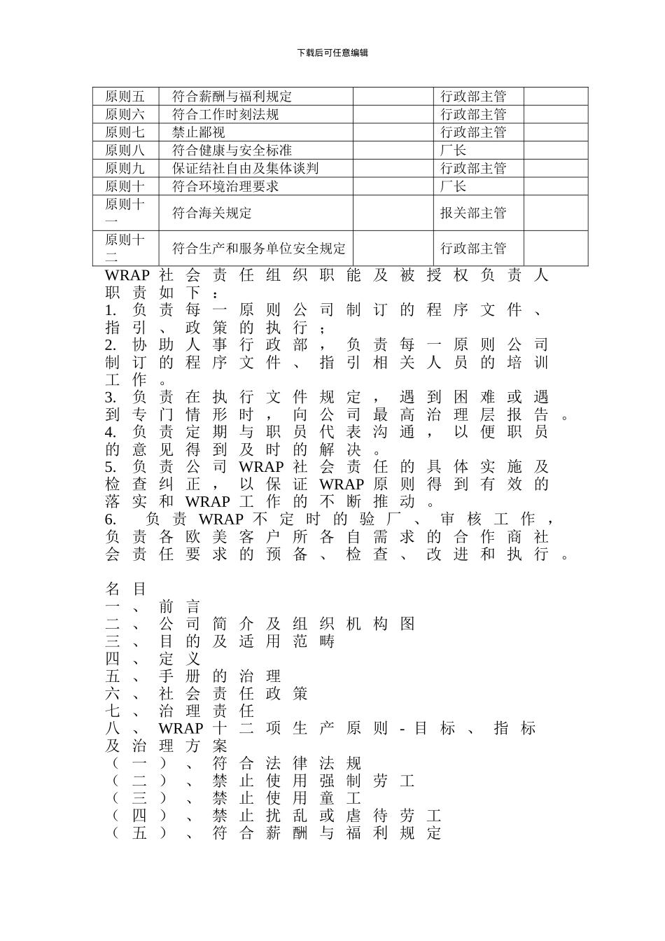 WRAP社会责任管理手册_第3页