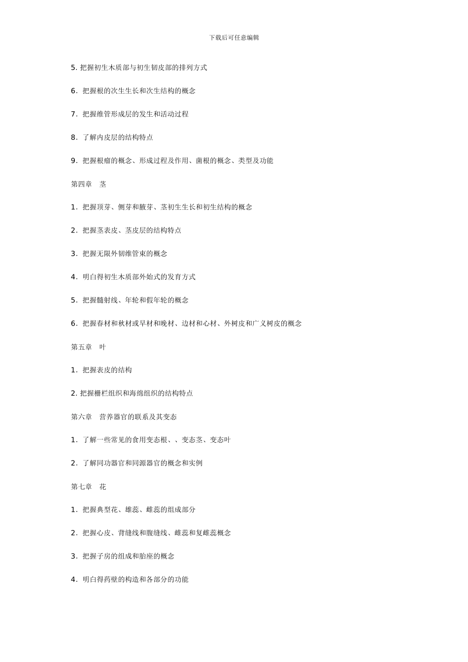 XXX年专升本园林园艺动物科学茶学专业考试大纲_第2页