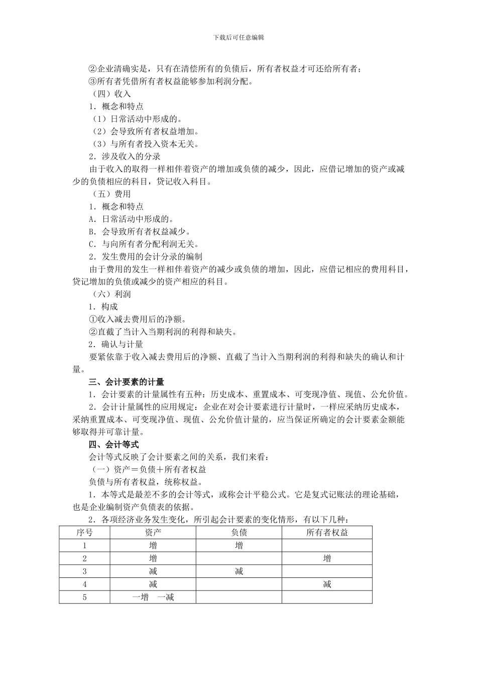 XXX年广东会计从业之会计基础吴红利串讲班第一讲_第3页